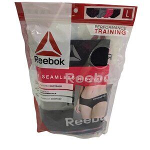 Reebok Performance Training Seamless 4-Pack Hipster Panties – Size Large NEW!